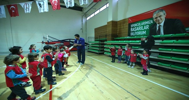 Minikler için spor seferberliği