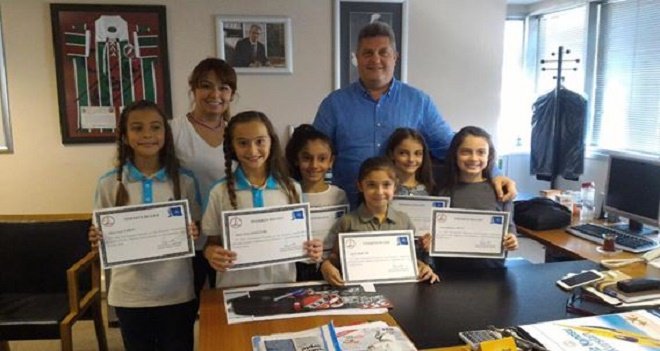 Miniklerin Özel ziyareti...