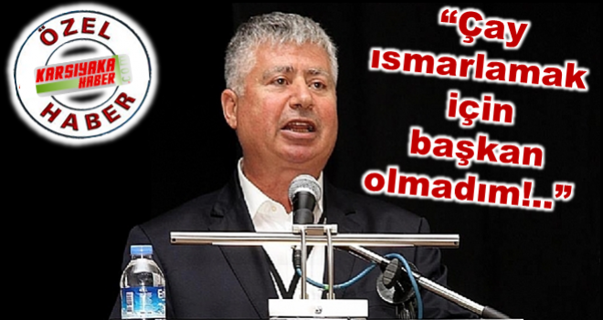 Mustafa Özuslu'dan Karşıyaka Haber'e Özel Açıklamalar...