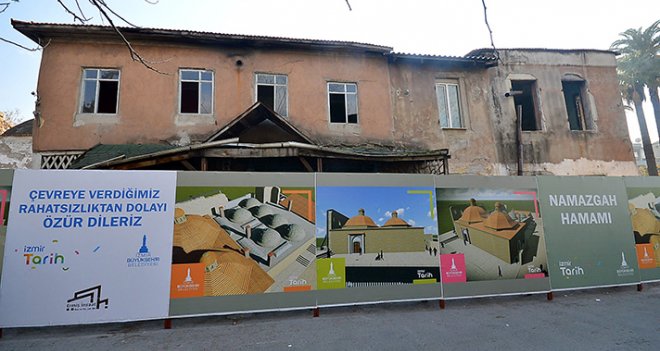 Namazgah Hamamı restore ediliyor