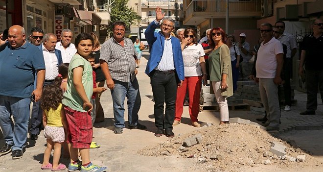 Nergiz Çarşı'da çalışmalar son aşamada...