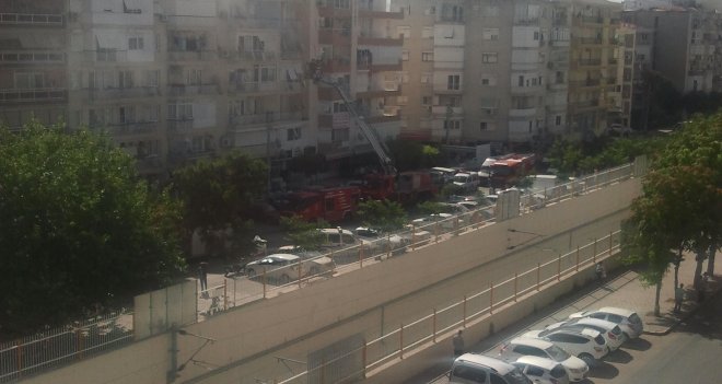 NERGİZ'DEKİ YANGIN PANİK YARATTI