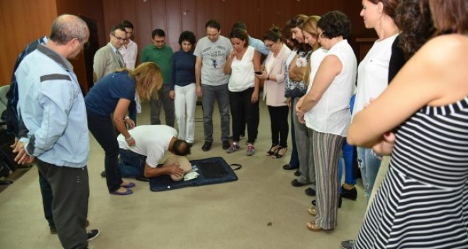 Öğretmenler hayat kurtarmayı öğrendi
