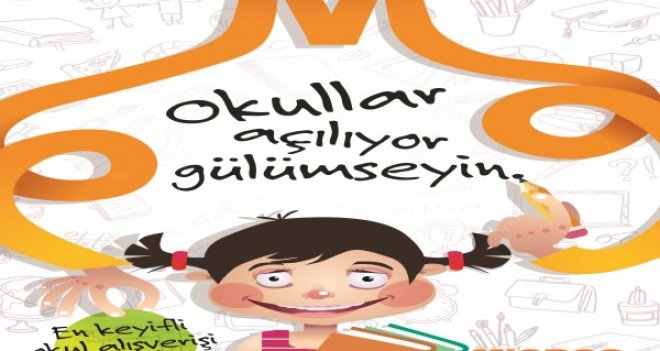 Okul alışverişi Migros'ta başlar