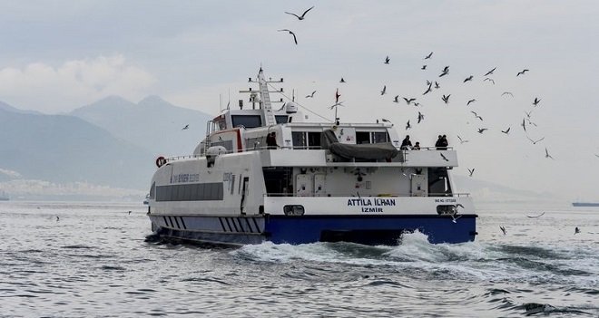 Olumsuz hava koşulları vapur iptaline yol açtı