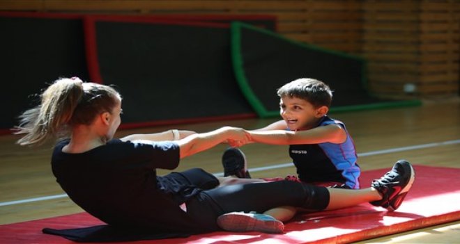 Otizmli çocuklar, sporla hayata tutunuyor