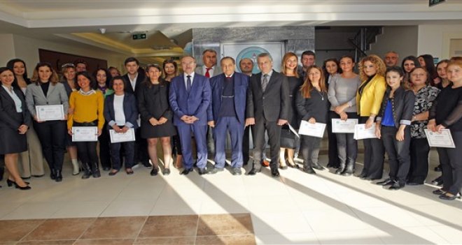 ''Özel'' eğitmenler sertifikalarını aldı