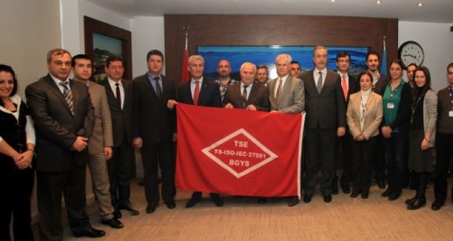 Petkim’e bilgi güvenliği belgesi