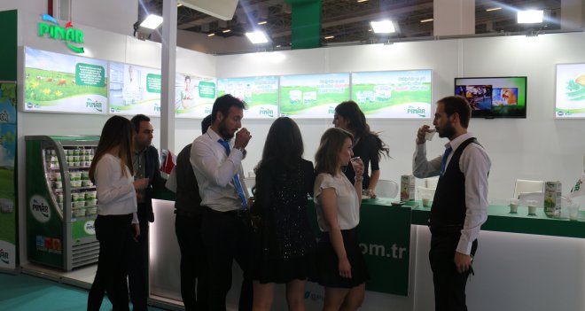 Pınar, 7. Organik Ürünler Fuarı’nda tüketicileriyle buluştu