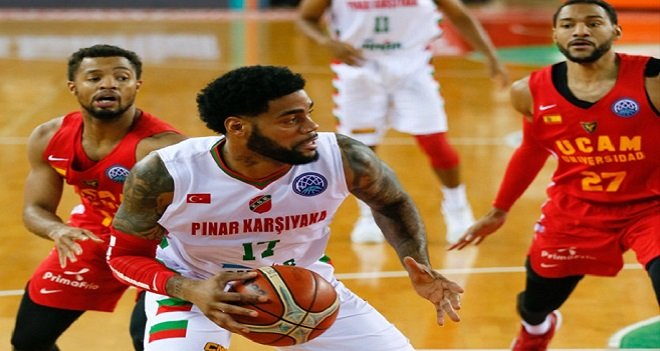 Pınar Karşıyaka son 16'ya yükseldi...