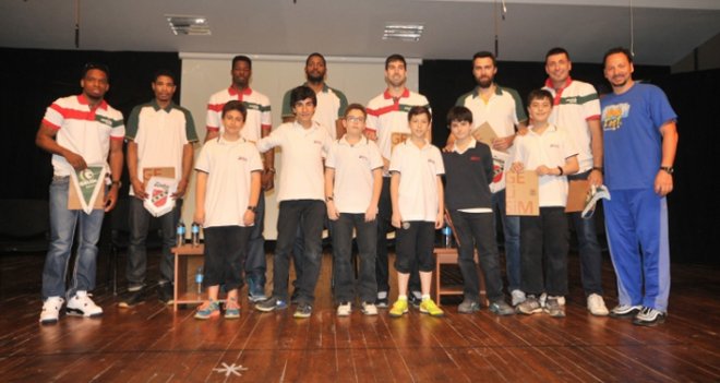 Pınar KSK, Gelişim Koleji'ne konuk oldu