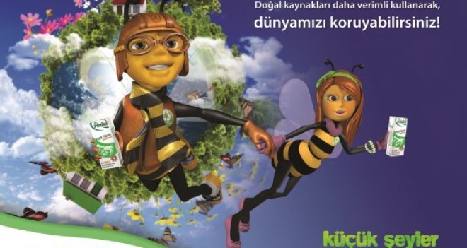 Pınar’dan ‘Küçük Şeyler Doğayı Yeniler’e Büyük Destek