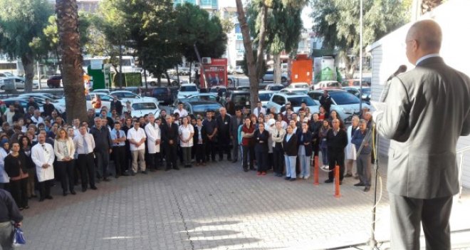 Sağlık çalışanlarına yönelik terör lanetlendi
