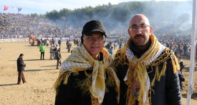 Selçuk deve güreşlerine hazır