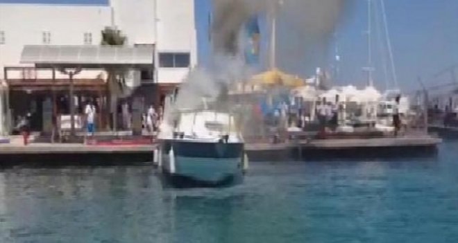 Şükrü Paksoylu'nun teknesi patladı, eşiyle canını zor kurtardı