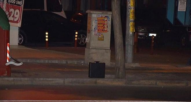 Şüpheli paket korku yarattı...