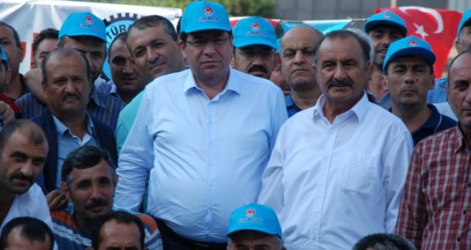 Tanrıkulu mağdur işçilerin yanında