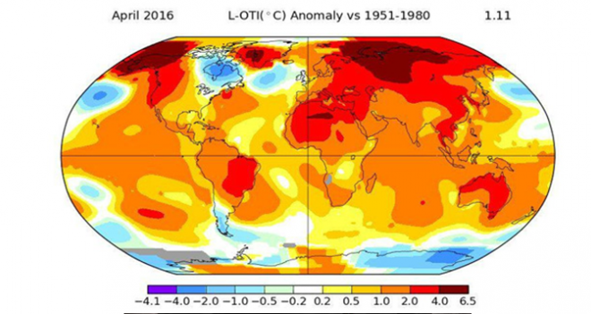 Tarihin en sıcak Nisan ayını yaşadık