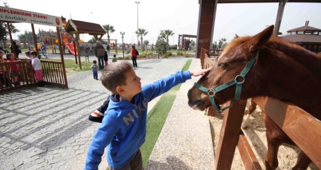 Tay Park baharla canlandı...