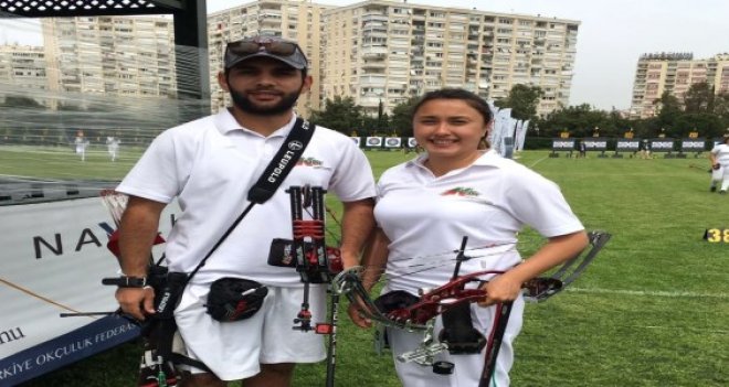 Tayvan'da Karşıyakalı okçulardan gümüş ve bronz madalya