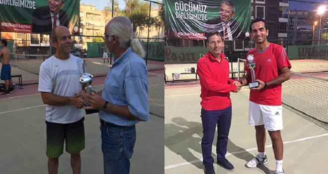 Teniste Satu ve Ata şampiyon...