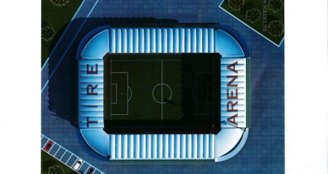 Tire Arena'nın temeli atıldı