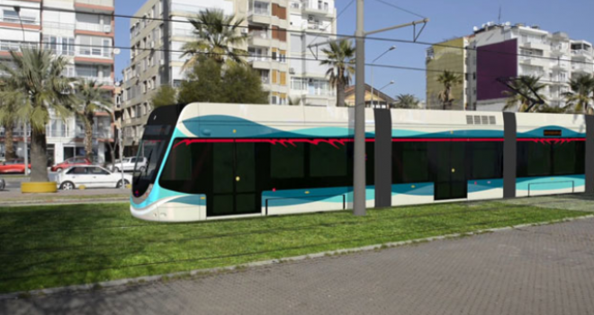 Tramvay Karşıyaka'da start alıyor...