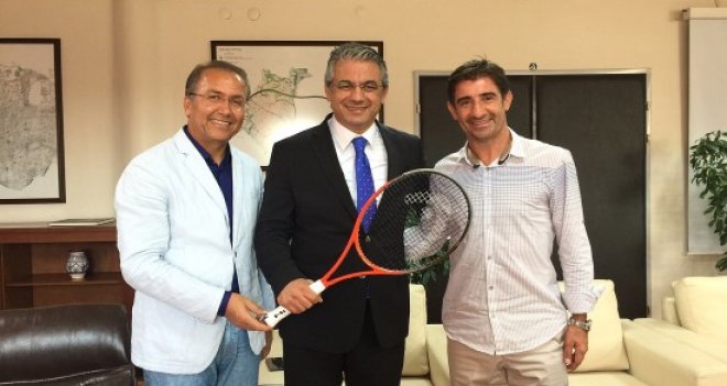 TTF Başkanı Durmuş, Akpınar’ı ziyaret etti