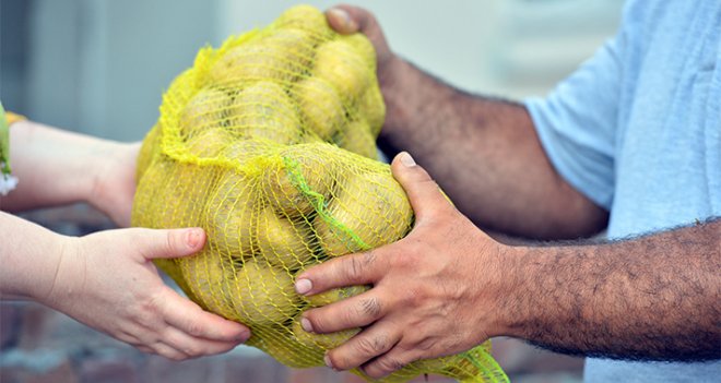 Üreticiye can, ihtiyaç sahibine destek oldu