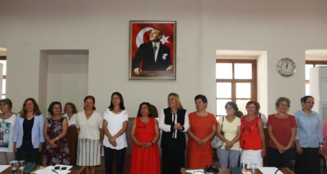 Urla'nın üretken kadınları hedeflerine devam ediyor