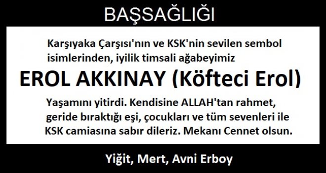 Vefat ve Başsağlığı
