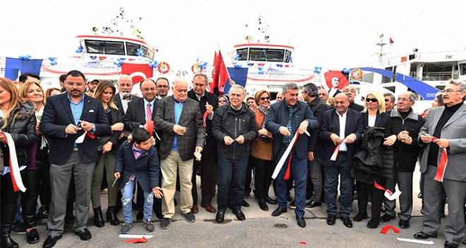 Yeni gemiler Bostanlı'dan seferlerine başladı...