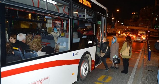 Yılbaşı gecesine ulaşım ayarı