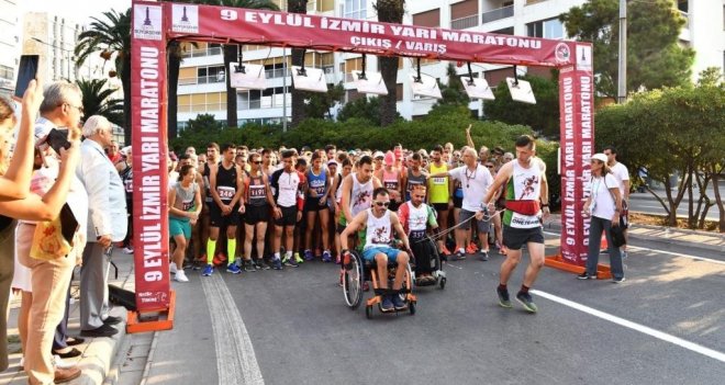 Zafer için koştular